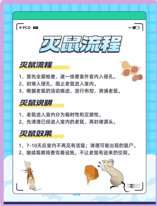 小区杀虫灭鼠方案